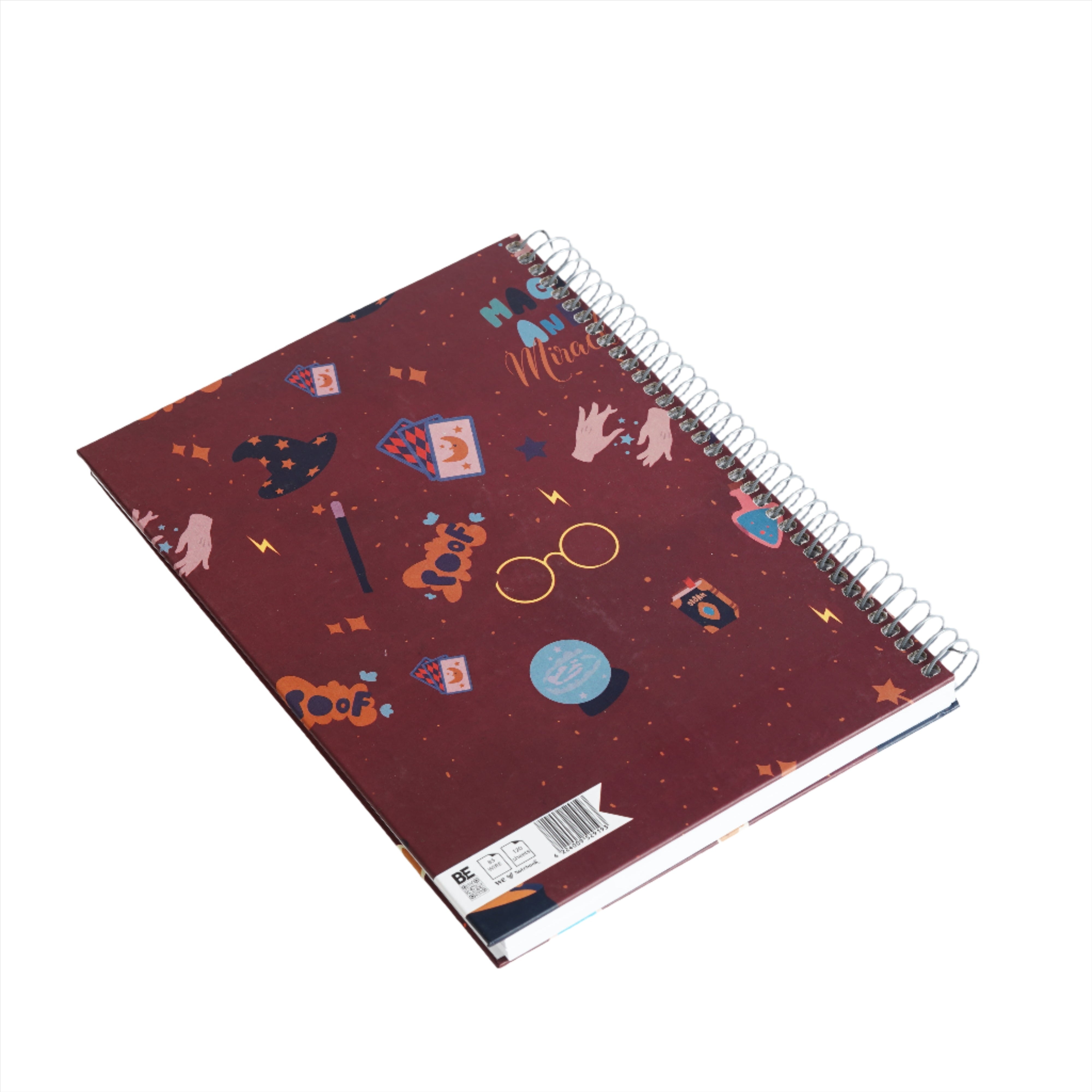 2BE Spiral Notebook B5 160 sheets - Harry Potter