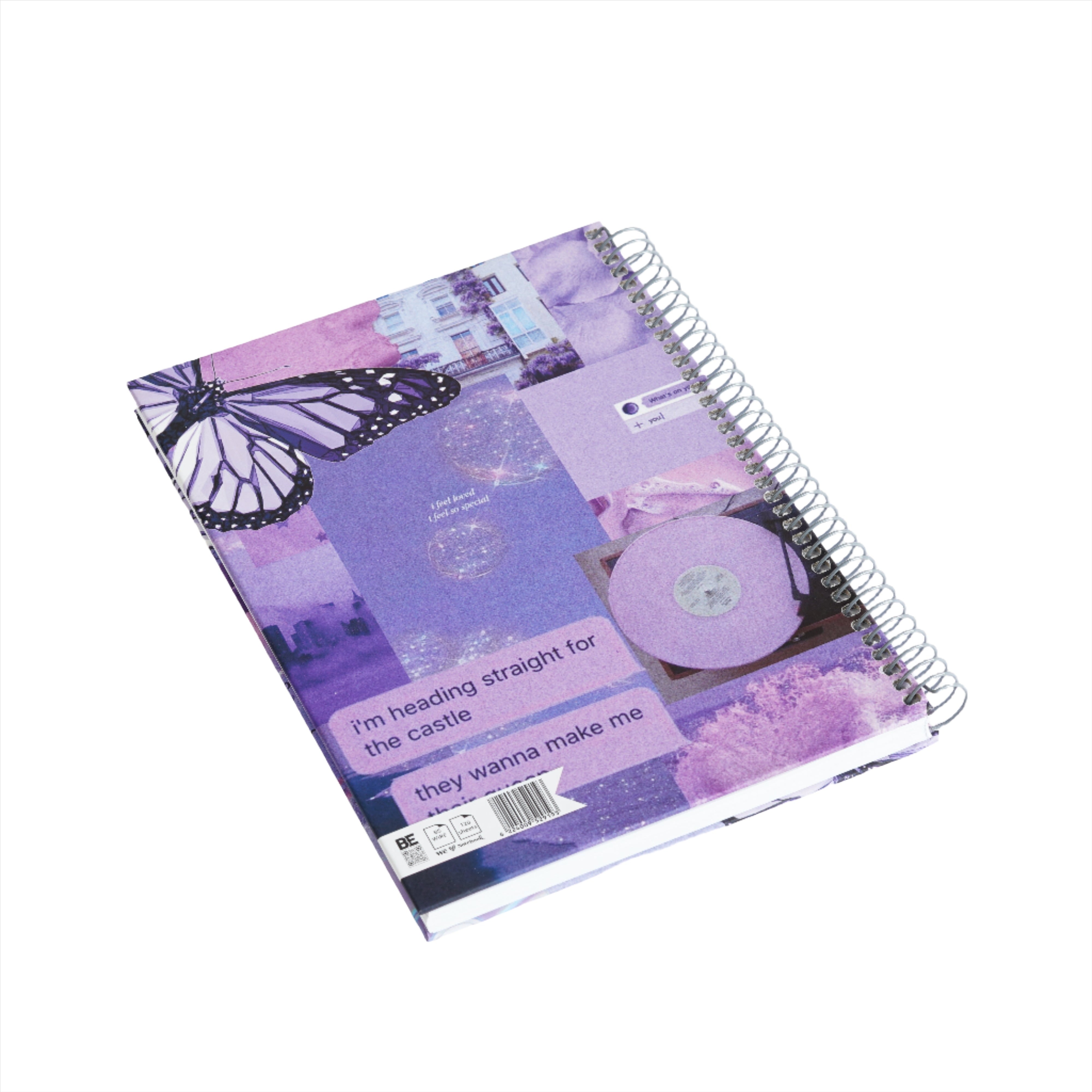 2BE Spiral Notebook B5 200 sheets - Good Vibes