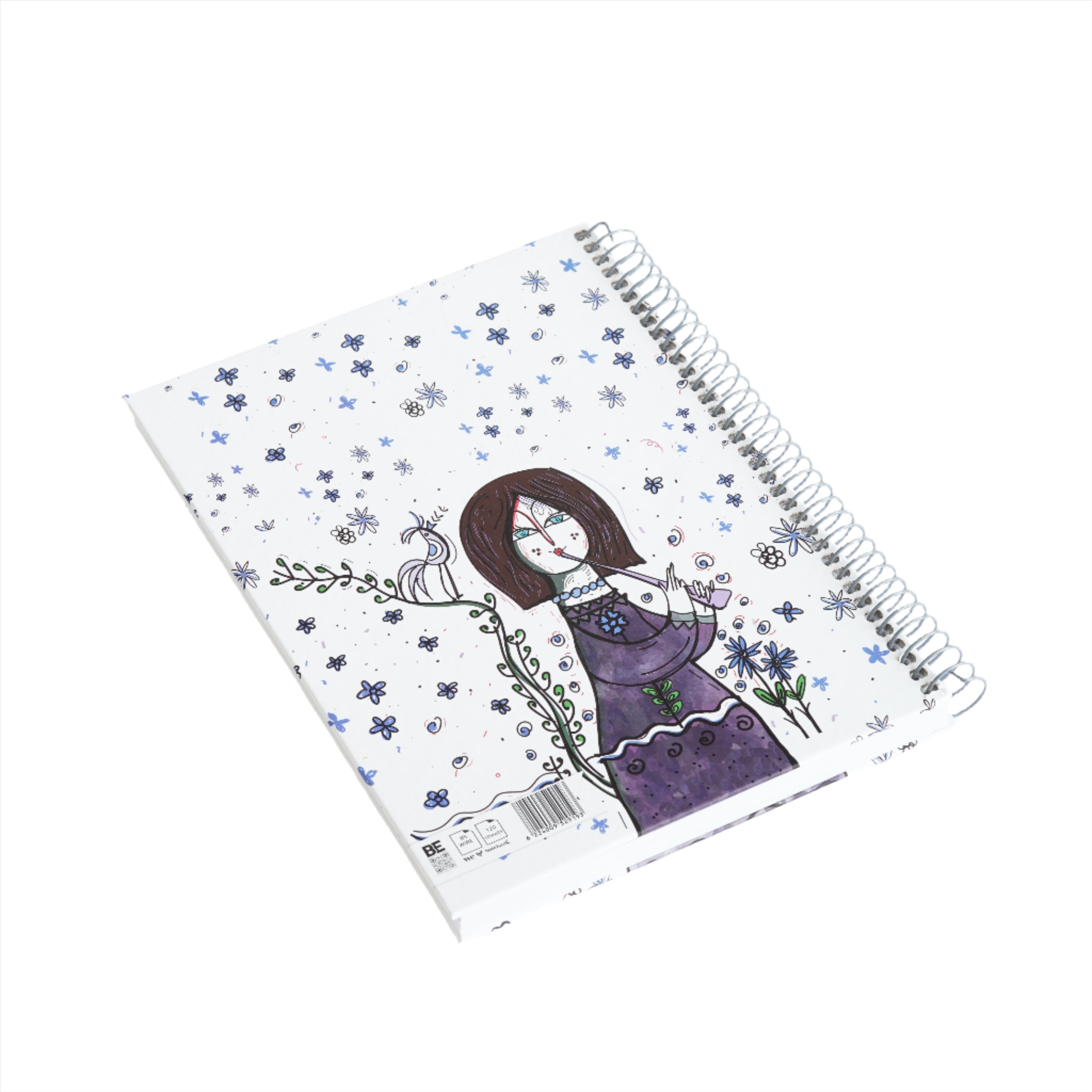 2BE Spiral Notebook B5 200 sheets - Be Fearless