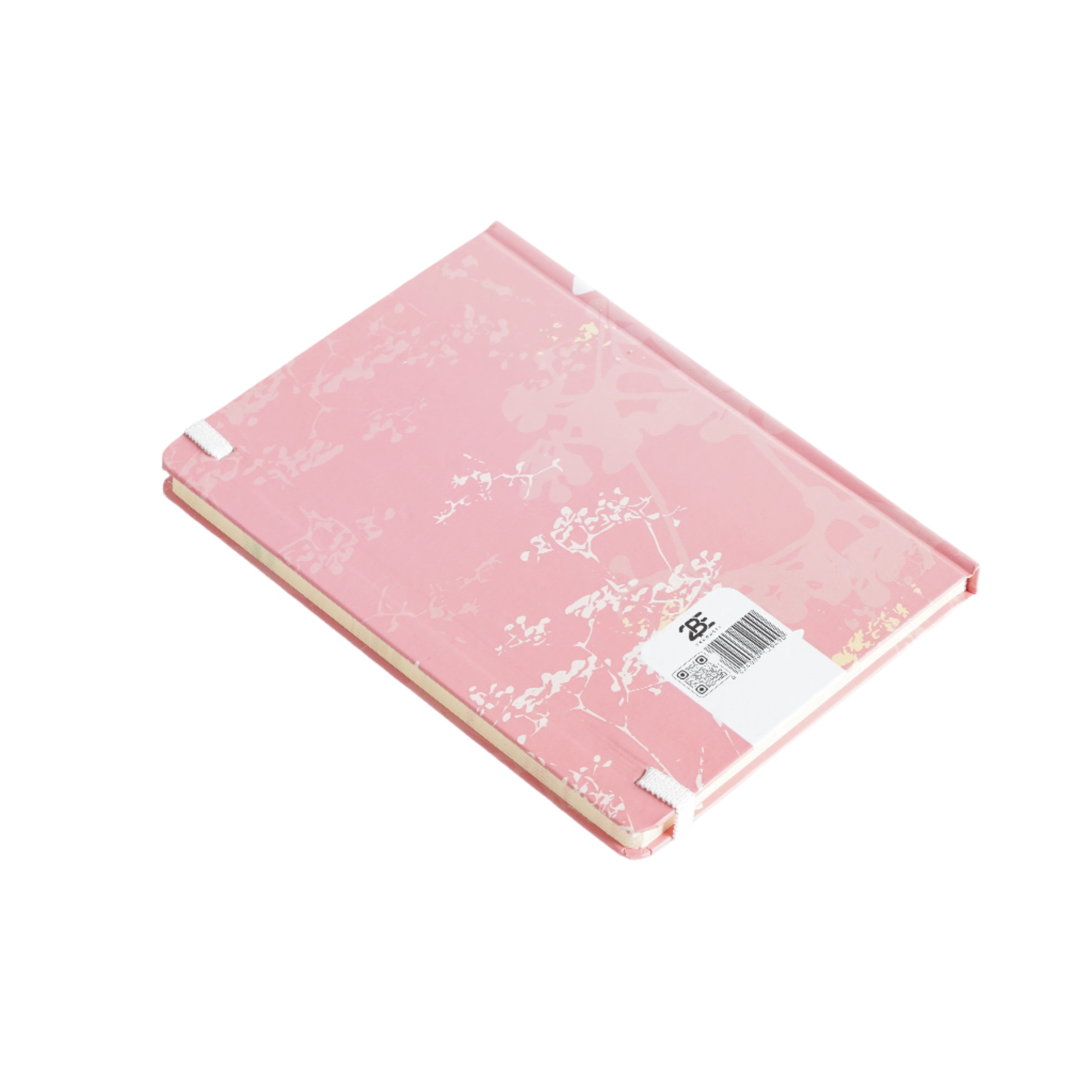 2BE Notebook A5 With Rubber Band  -  Daily Agenda Pink