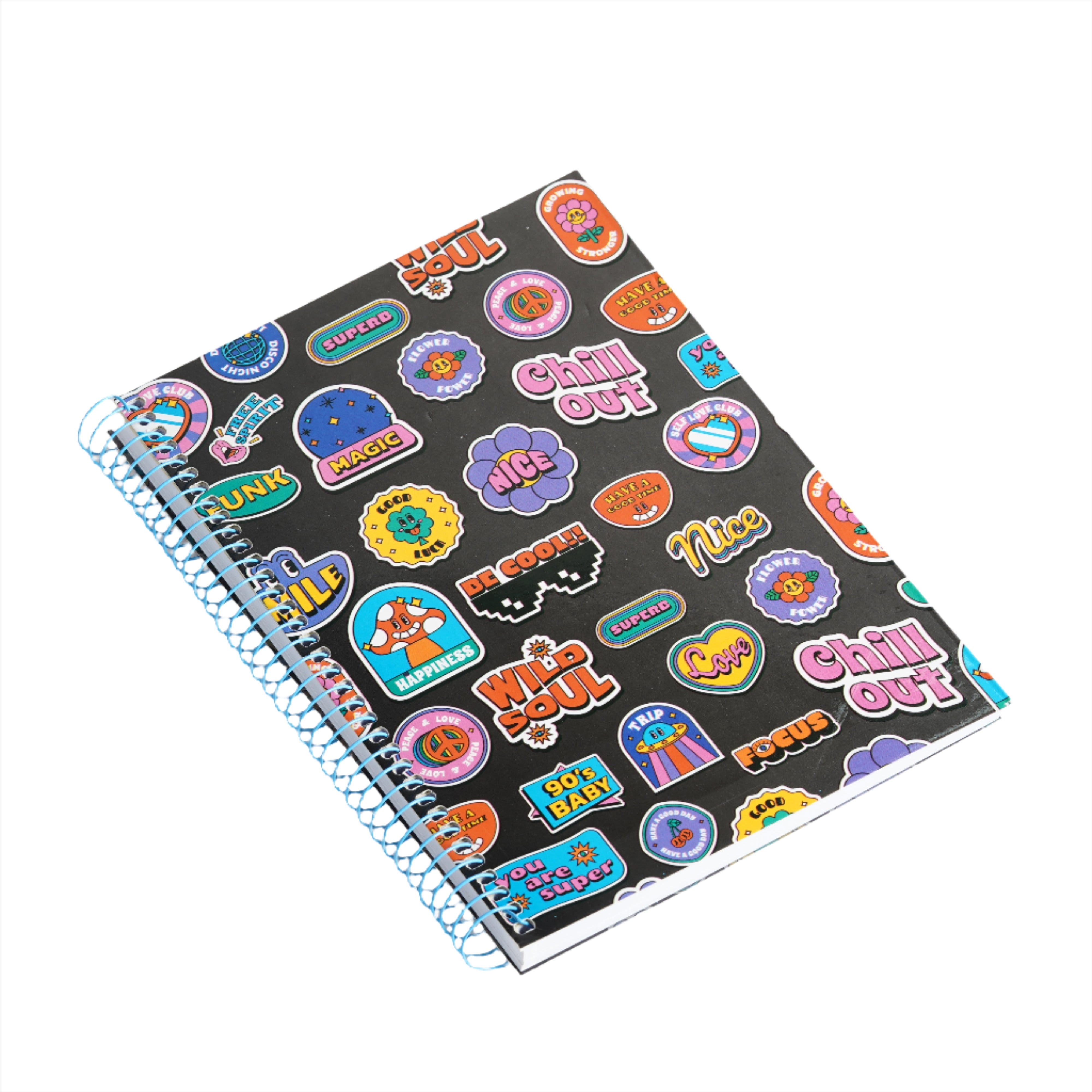 2BE Spiral Notebook B5 80 Sheets - be Cool