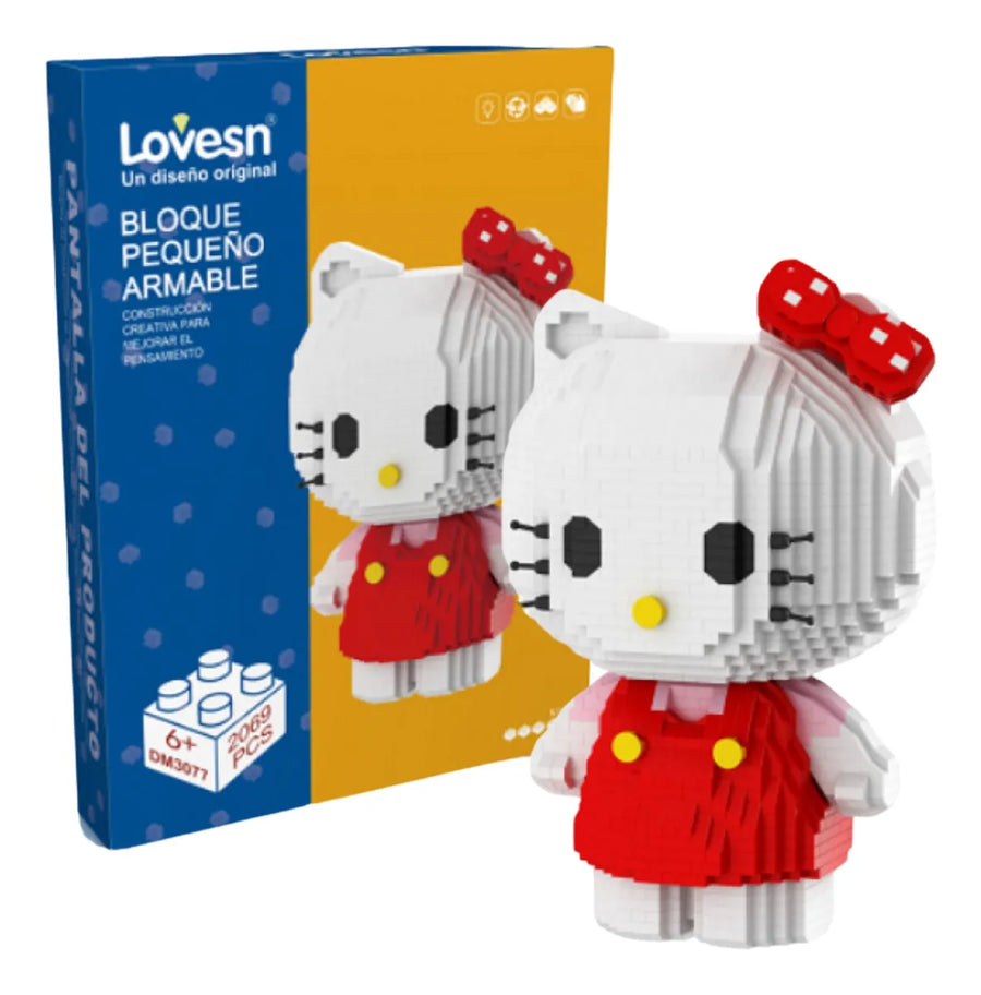 Building Blocks Hello Kitty For Kids - 2069 PCS