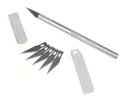 Keep Smiling Precision Carving Craft Knife + 5 Blades