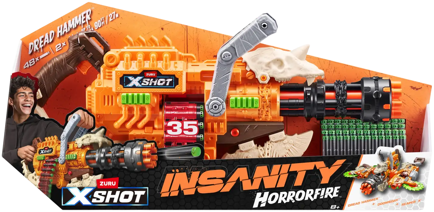 لعبة إكس شوت إنزانتي هورور فاير دريد هامر دارت بلاستر