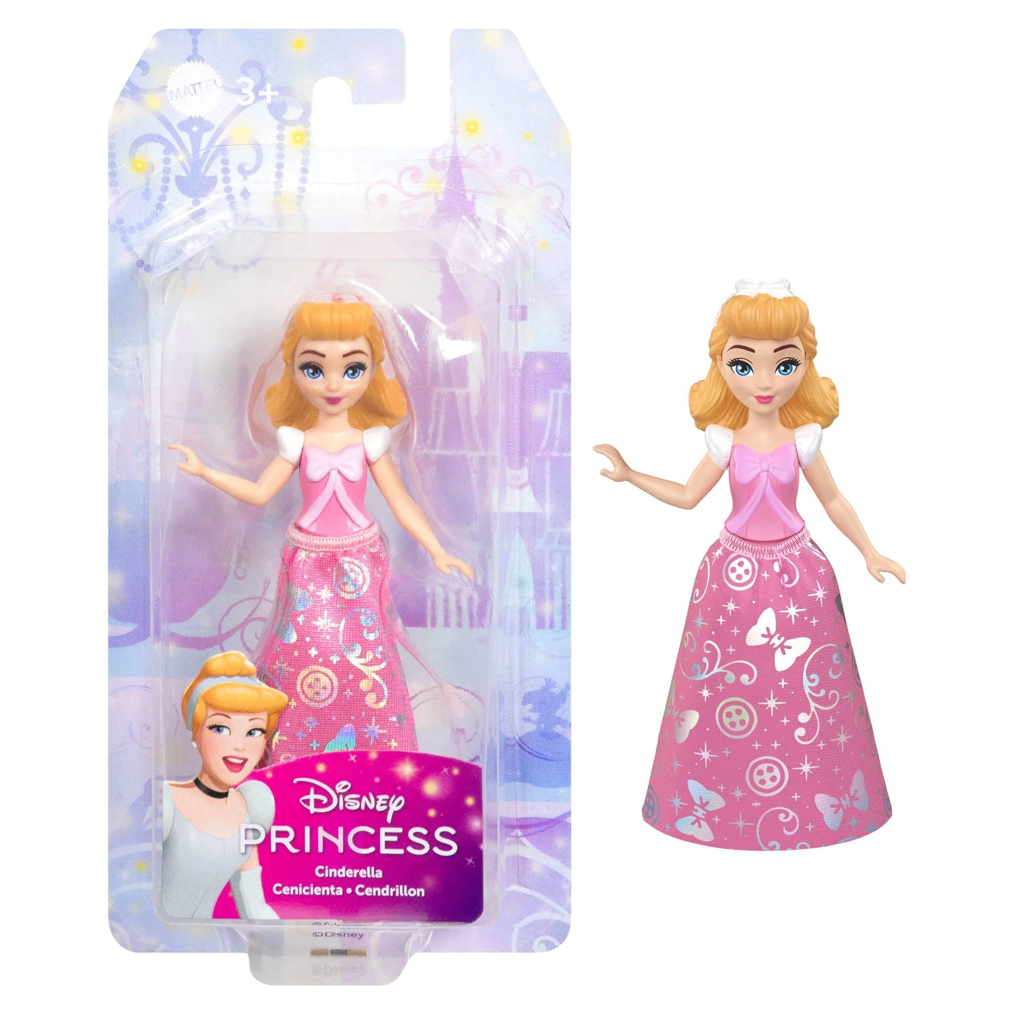 Disney Princess Cinderella 3-Inch Mini Doll