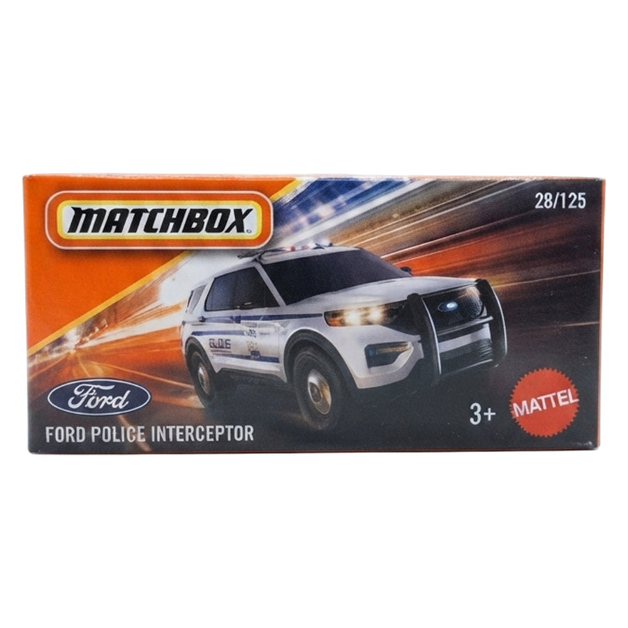 Matchbox 28/125 Ford Police Interceptor 1:64 Die-Cast