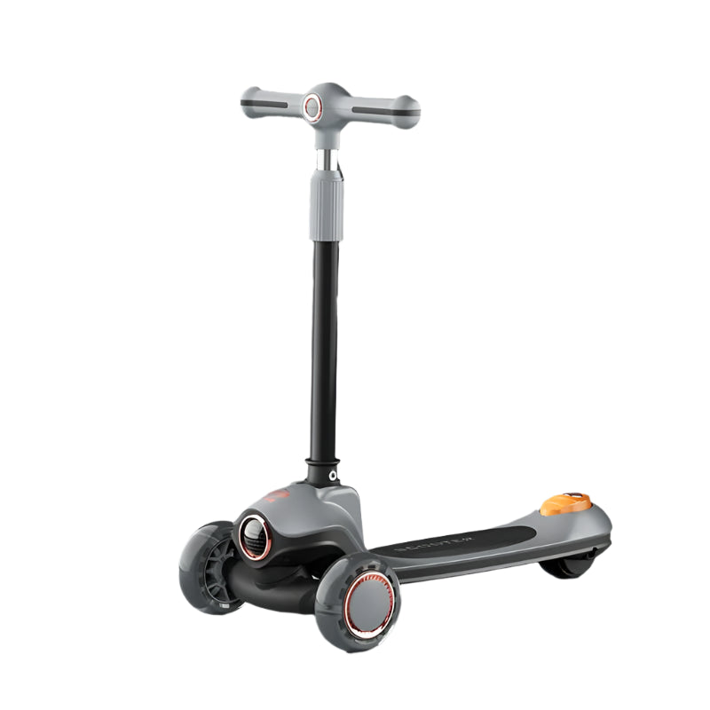 Children's Scooter 3 Light up Big Wheels for Toddlers - Grey AT-14