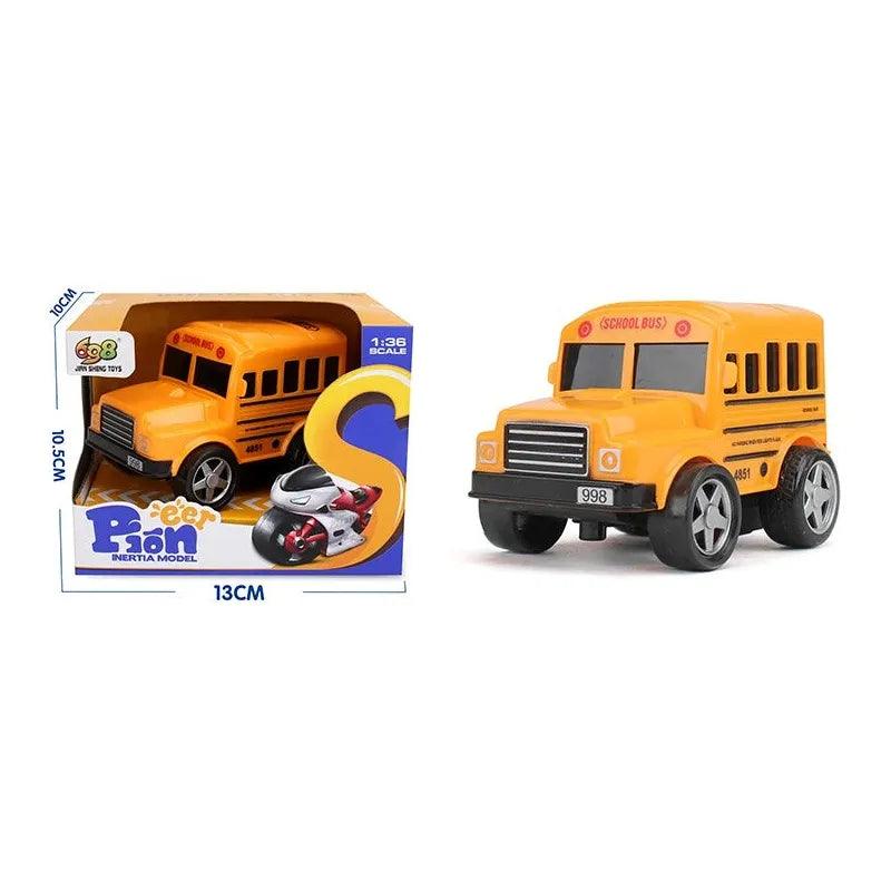 Pioneer Inertia Friction School Bus Scale 1:36 For kids