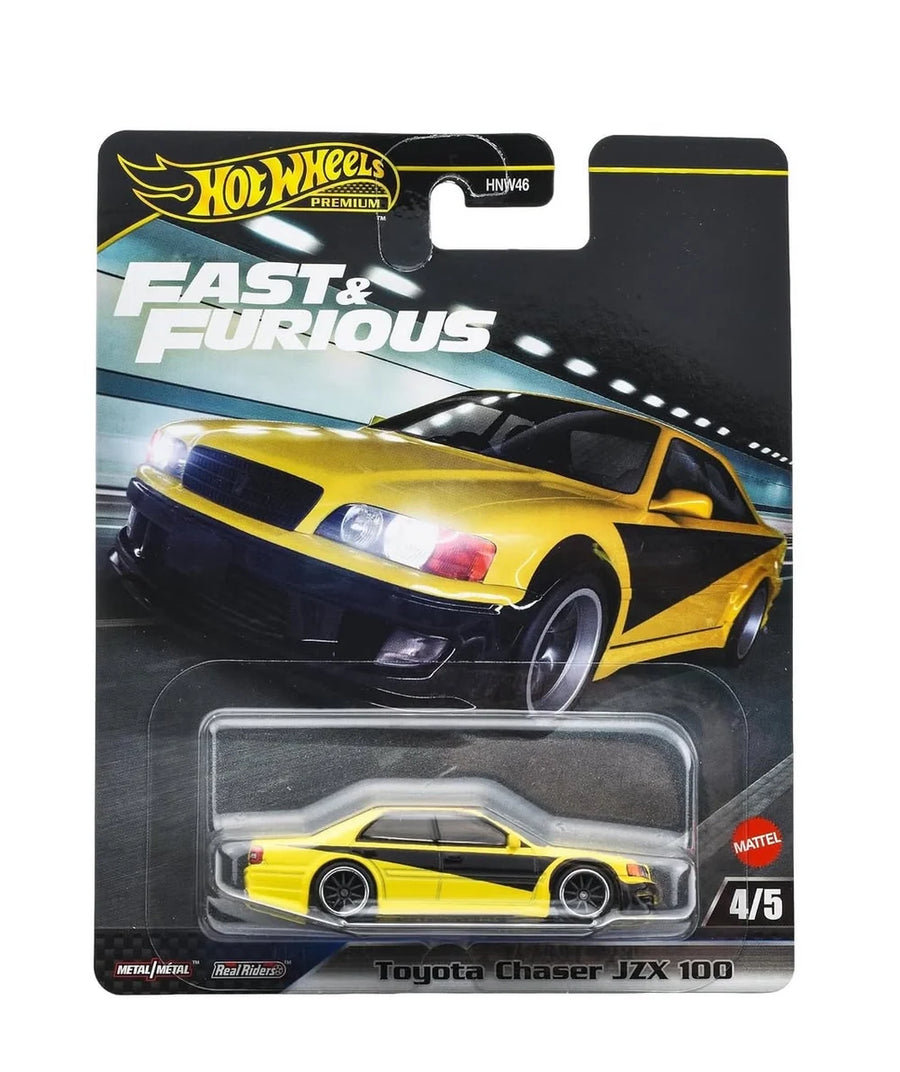 Hot Wheels Premium Fast & Furious 1:64 Scale - Toyota Chaser JZX 100