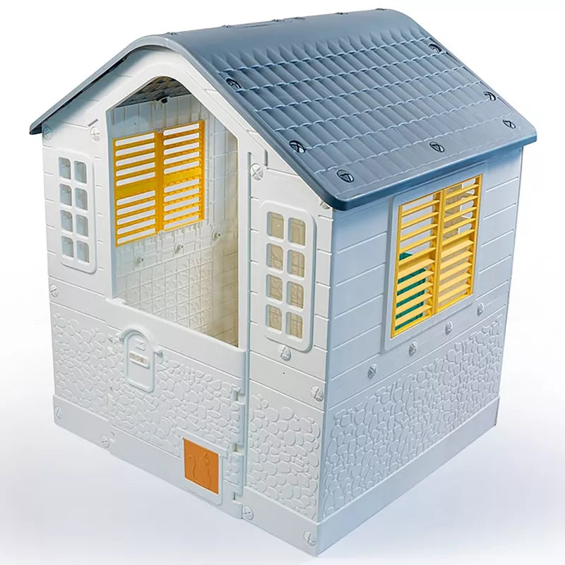 Dolu: Playhouse For children - White, Green, Yellow