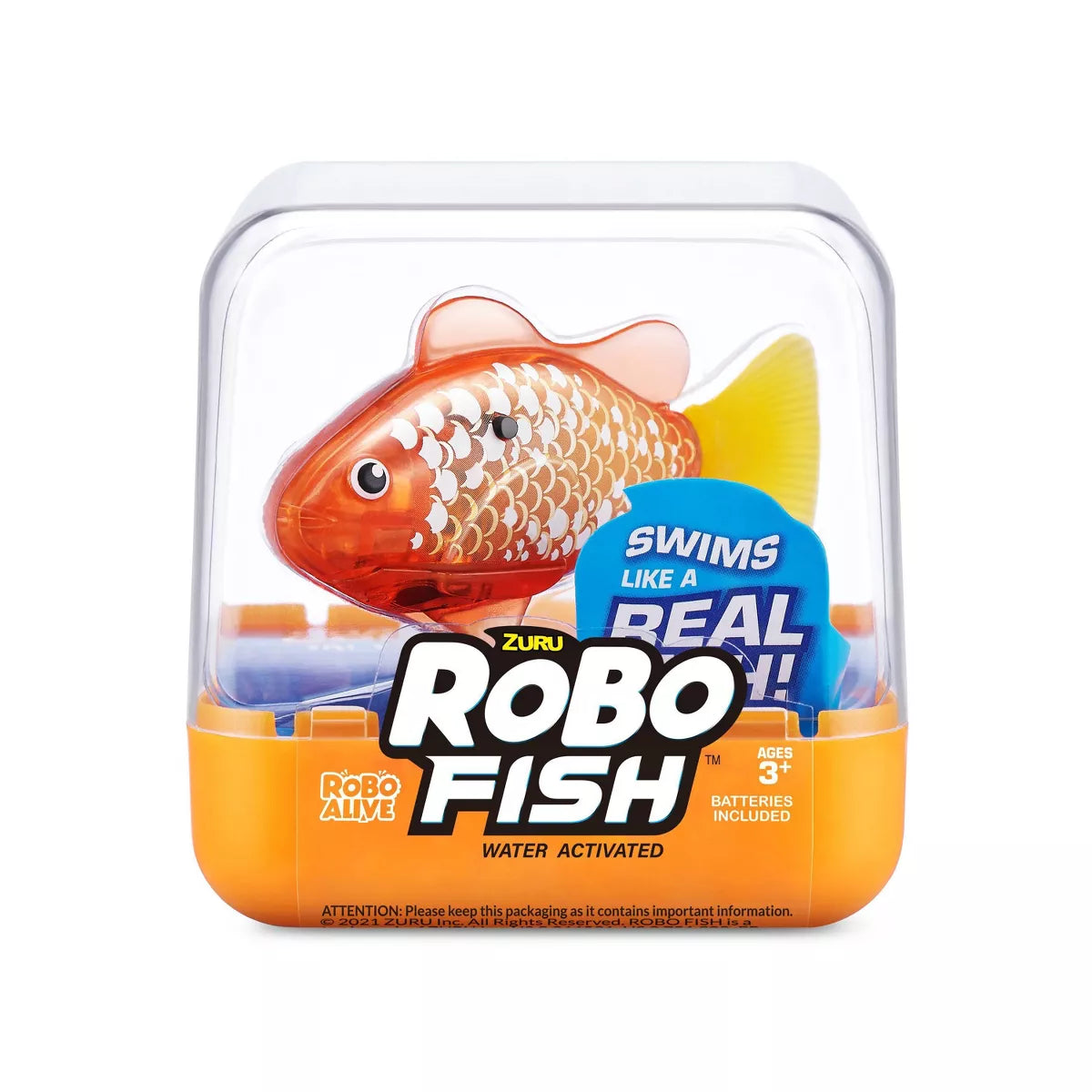 Zuru Robo Fish Series 3 Robotic Swimming Fish Pet Toy