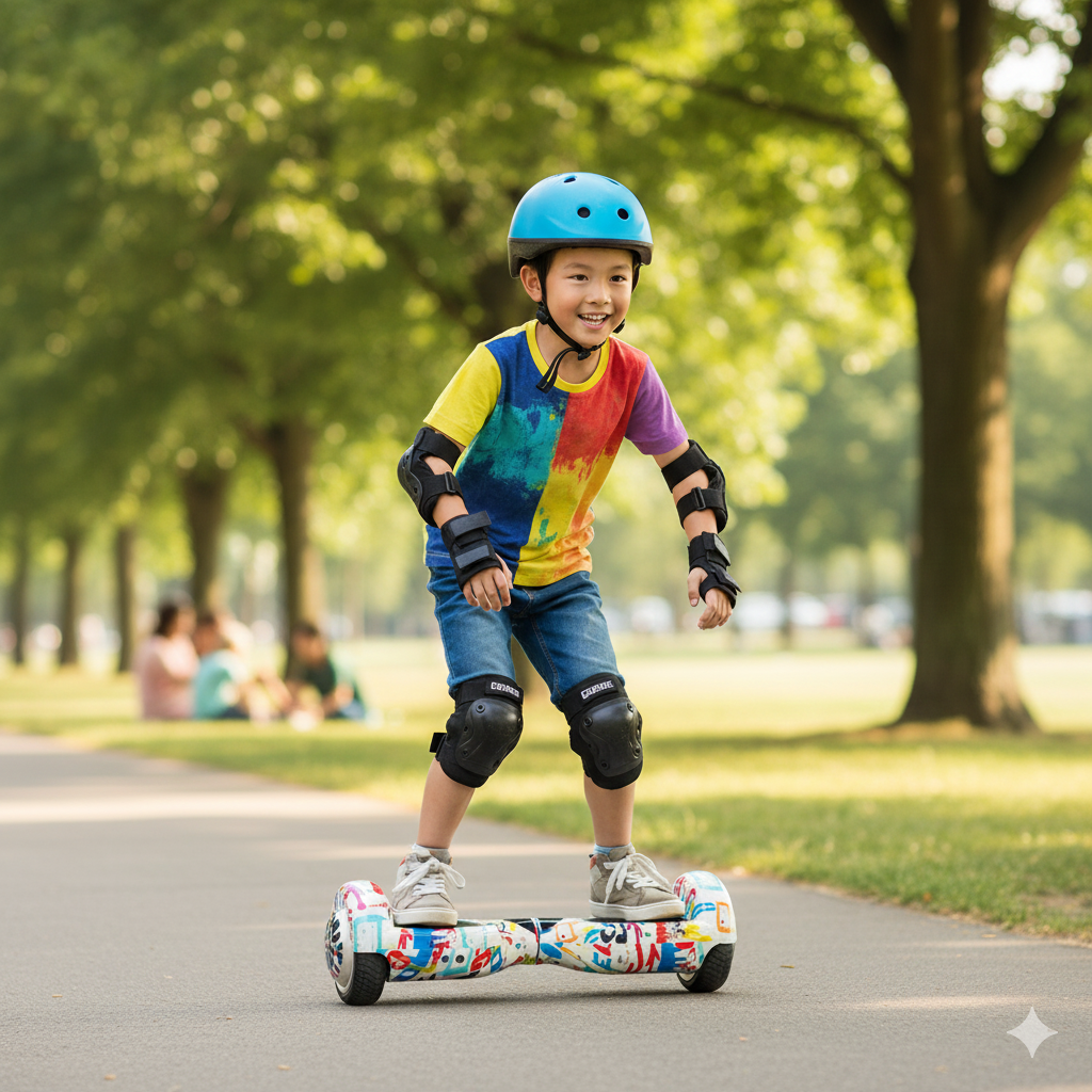 6.5-inch Self-Balancing Electric Scooter/Hoverboard - Graffiti Art Style (Style May Vary)