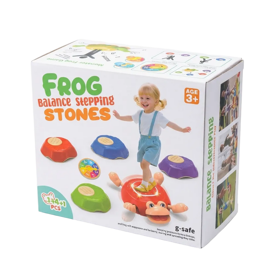 Kids Turtle Balance Stepping Stones – 6-Piece Sensory Activity Toy