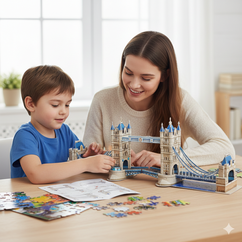 Zeindustry Tower Bridge 3D Puzzle 120 Pieces