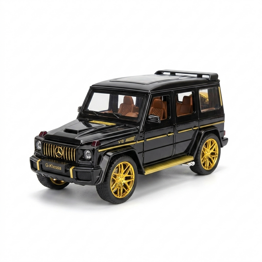 CHE ZHI Luxury Die-Cast Mercedes-AMG G63 " G-Wagon " Model Car Simulation Sound and Light