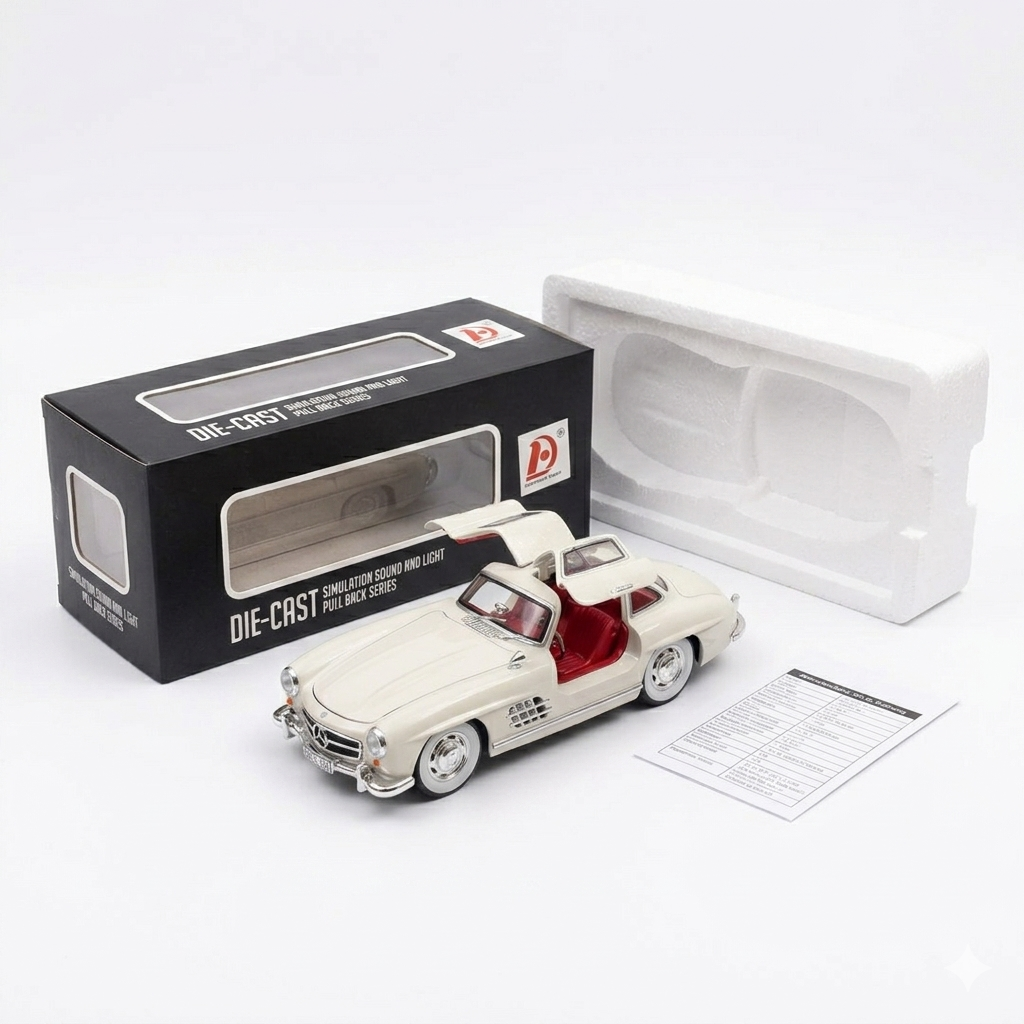 CHE ZHI Luxury Die-Cast Mercedes-BENZ 300 SL 