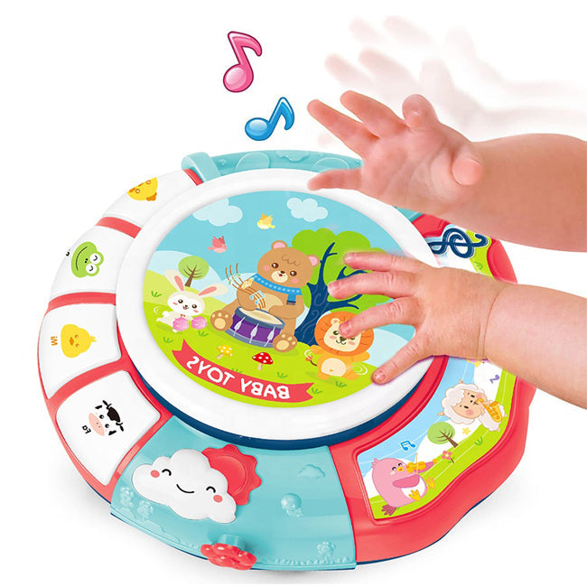 طبول موسيقية كرتونية من Jiestar Baby Joyful - 18 شهرًا فأكثر