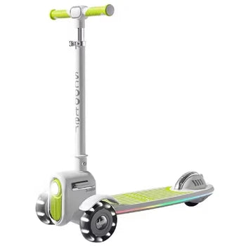 Kids Scooter With Three Flashing Lights Foldable Aluminium Kick Scooter for Outdoor Activities