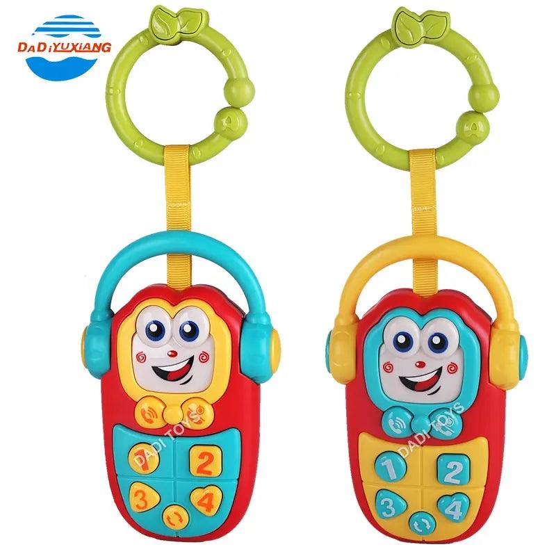 DADI OEM&ODM Infant Development Baby Rattles Hanging Rattle Musical Baby Phone Rattle Toy