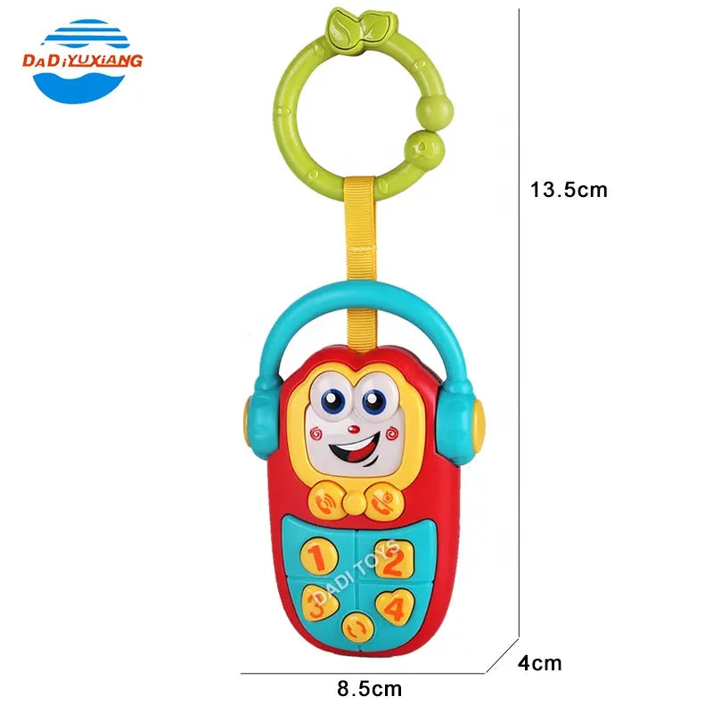 DADI OEM&ODM Infant Development Baby Rattles Hanging Rattle Musical Baby Phone Rattle Toy