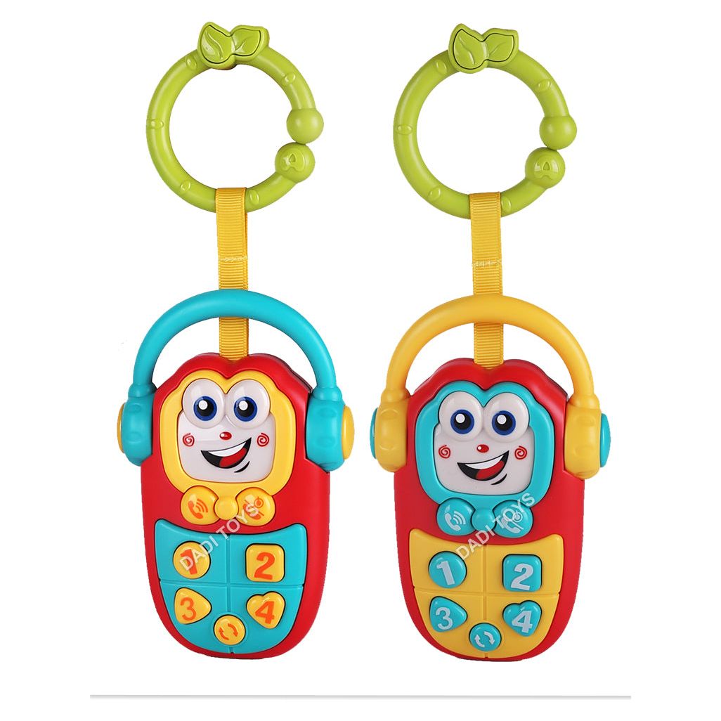 DADI OEM&ODM Infant Development Baby Rattles Hanging Rattle Musical Baby Phone Rattle Toy