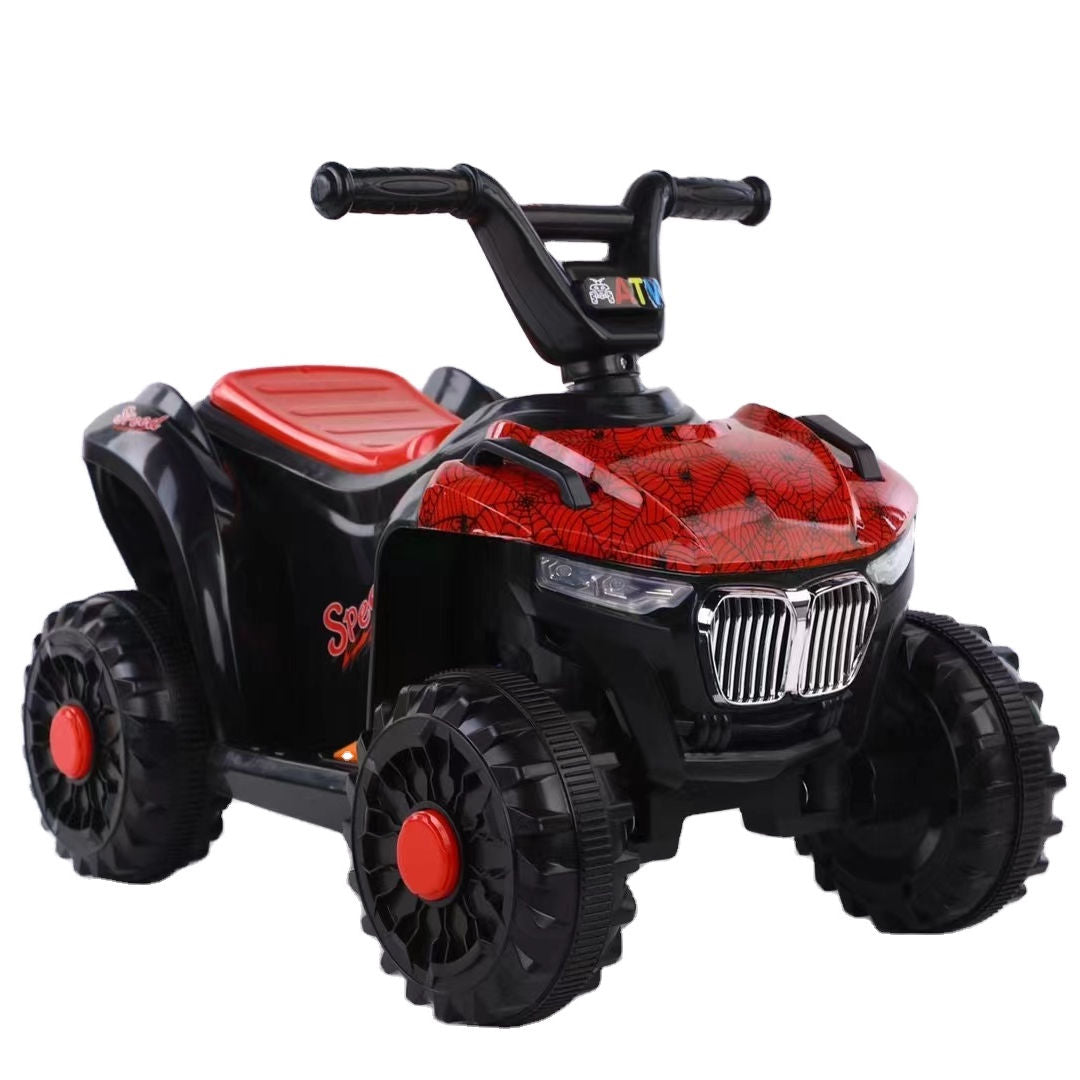 6V Electric Ride-On Toy for Kids – 390 Motor, Dashboard Light, USB Mus ...