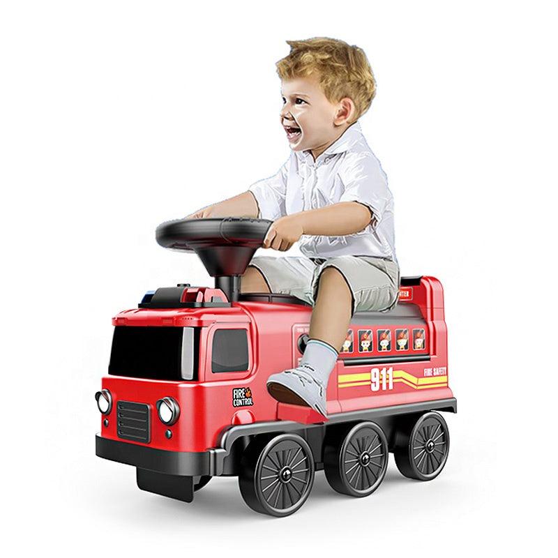 Fire Truck Adventure 2in1 Ride-on sliding car