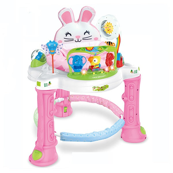 Multi-functional baby walker Happy jungle walker with music, lights and toys for the baby