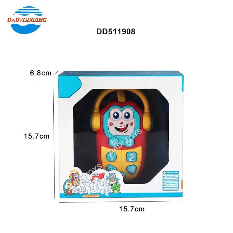 DADI OEM&ODM Infant Development Baby Rattles Hanging Rattle Musical Baby Phone Rattle Toy