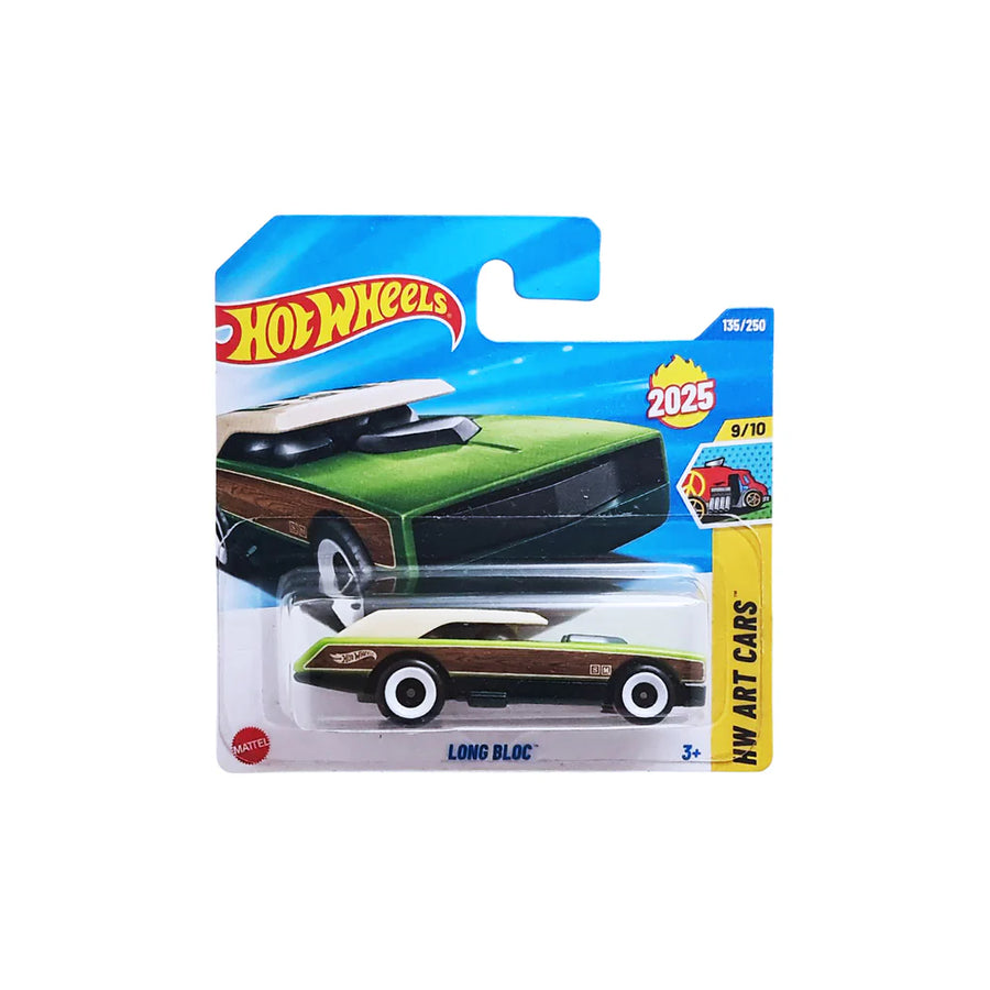 Hot Wheels Die Cast HW Art Cars - Long Bloc