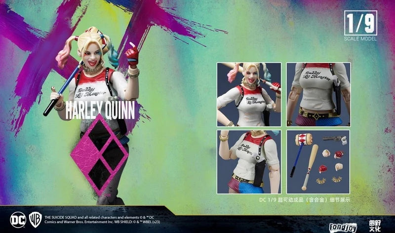 Fondjoy Super Heroes: DC - Suiside Squad - Harley Quinn Scale 1:9