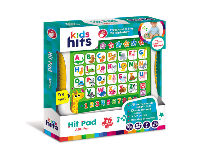 Kids Hits Educational Toddler Hit Pad Toy ABC Fun