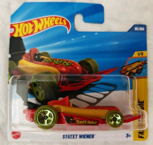 Hot Wheels Die Cast Fast Foodie - Street Wiener