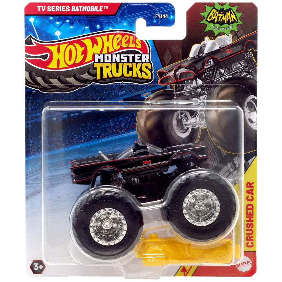 Mattel Hot Wheels Monster Trucks Truck - Tv Series Batmobile