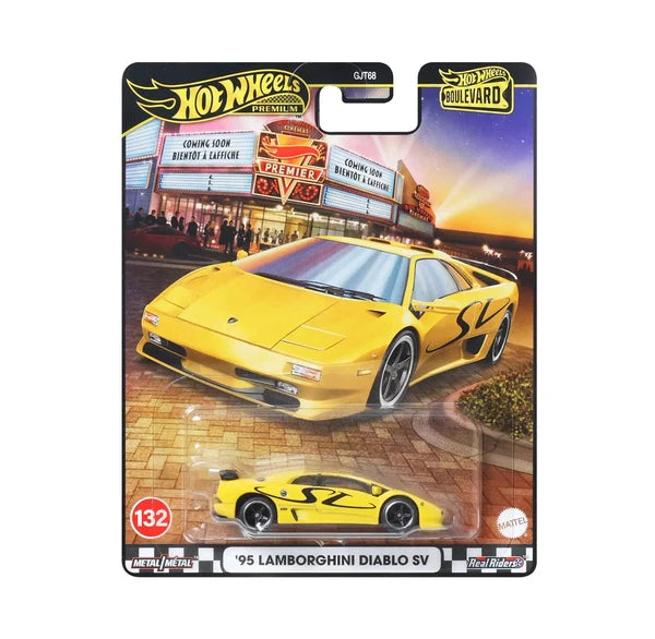 Hot Wheels Premium - ´95 Lamborghini Diablo SV