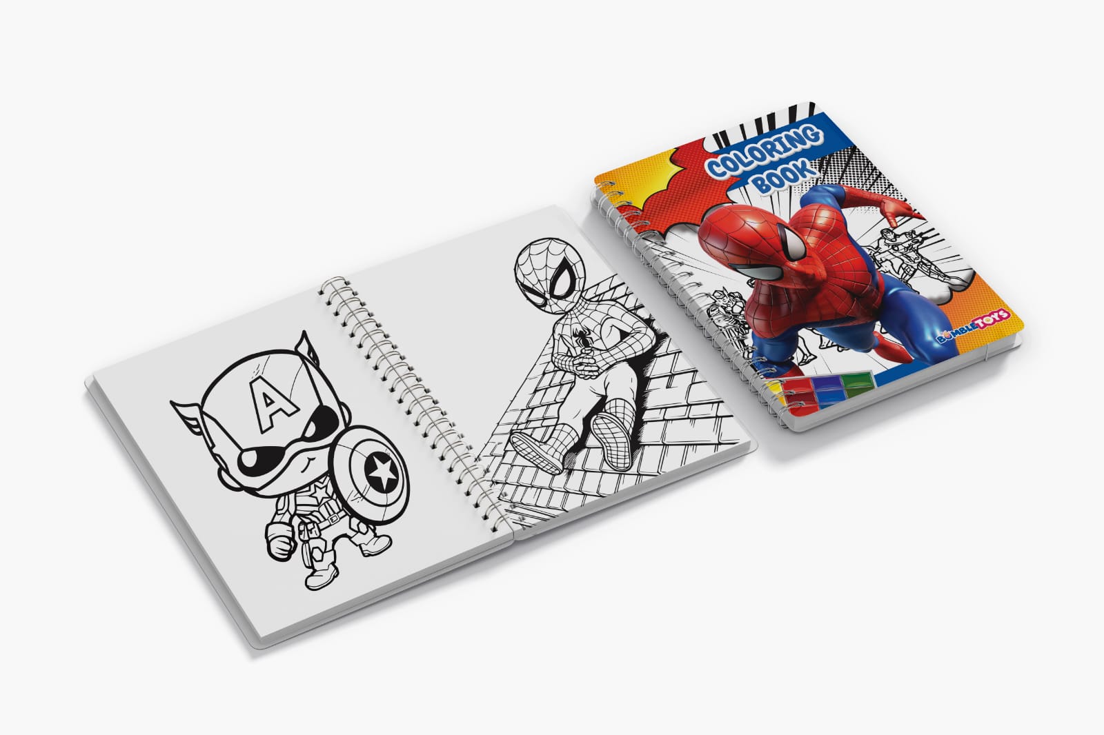 Premium Marvel Spider-Man Coloring Book For Boys 34 Pages