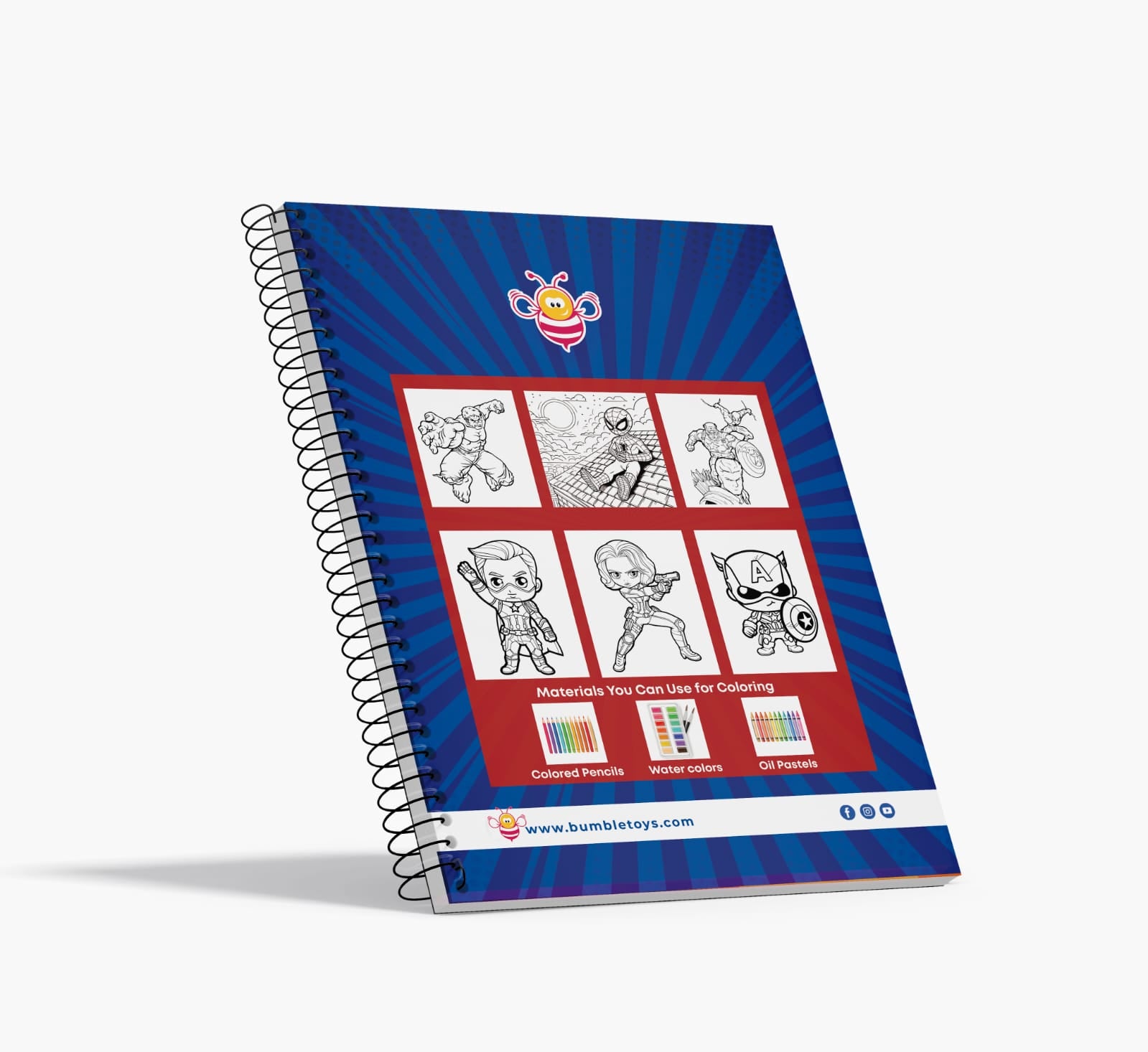 Premium Marvel Spider-Man Coloring Book For Boys 34 Pages