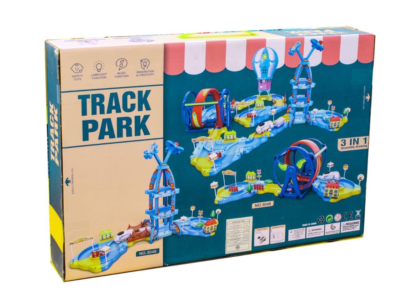 3-in-1 Assembly Drawing Track Park Set 31 pcs