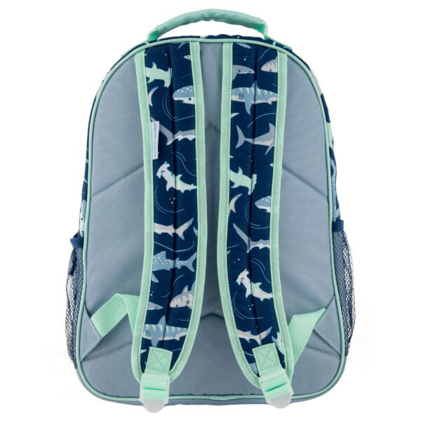 Stephen Joseph All Over Print 16 inch Backpack - Shark