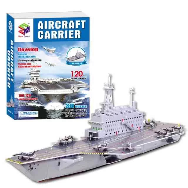 Aircraft Carrier 3D Puzzle 120Pcs 568-13
