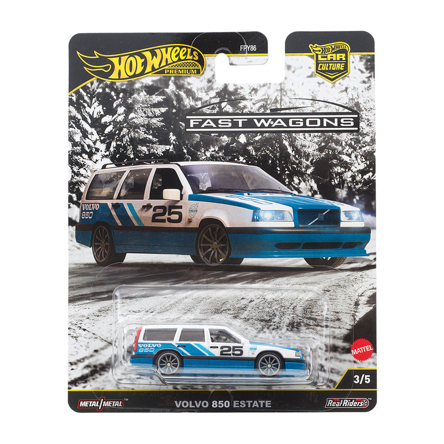 Hot Wheels Car Culture Fast Wagons - Volvo 850 Estate