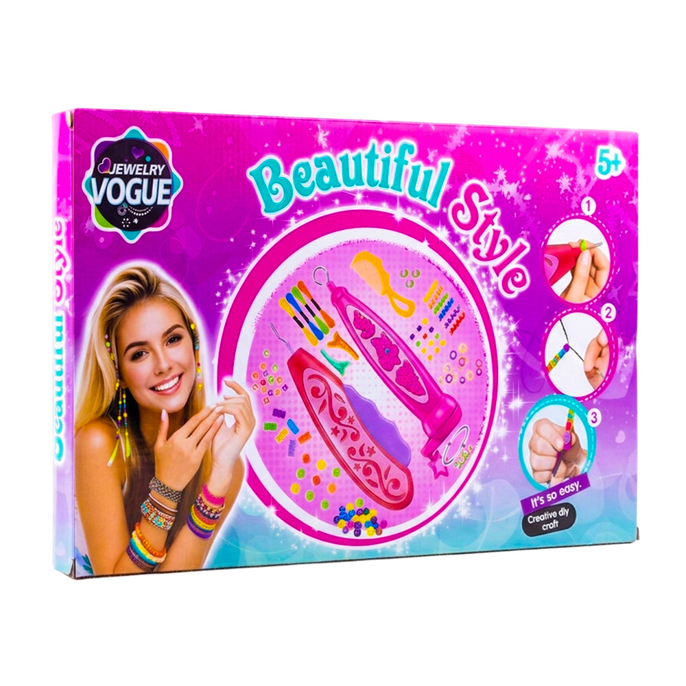 Beautiful Style Jewelry Making Kit -  Multicolor