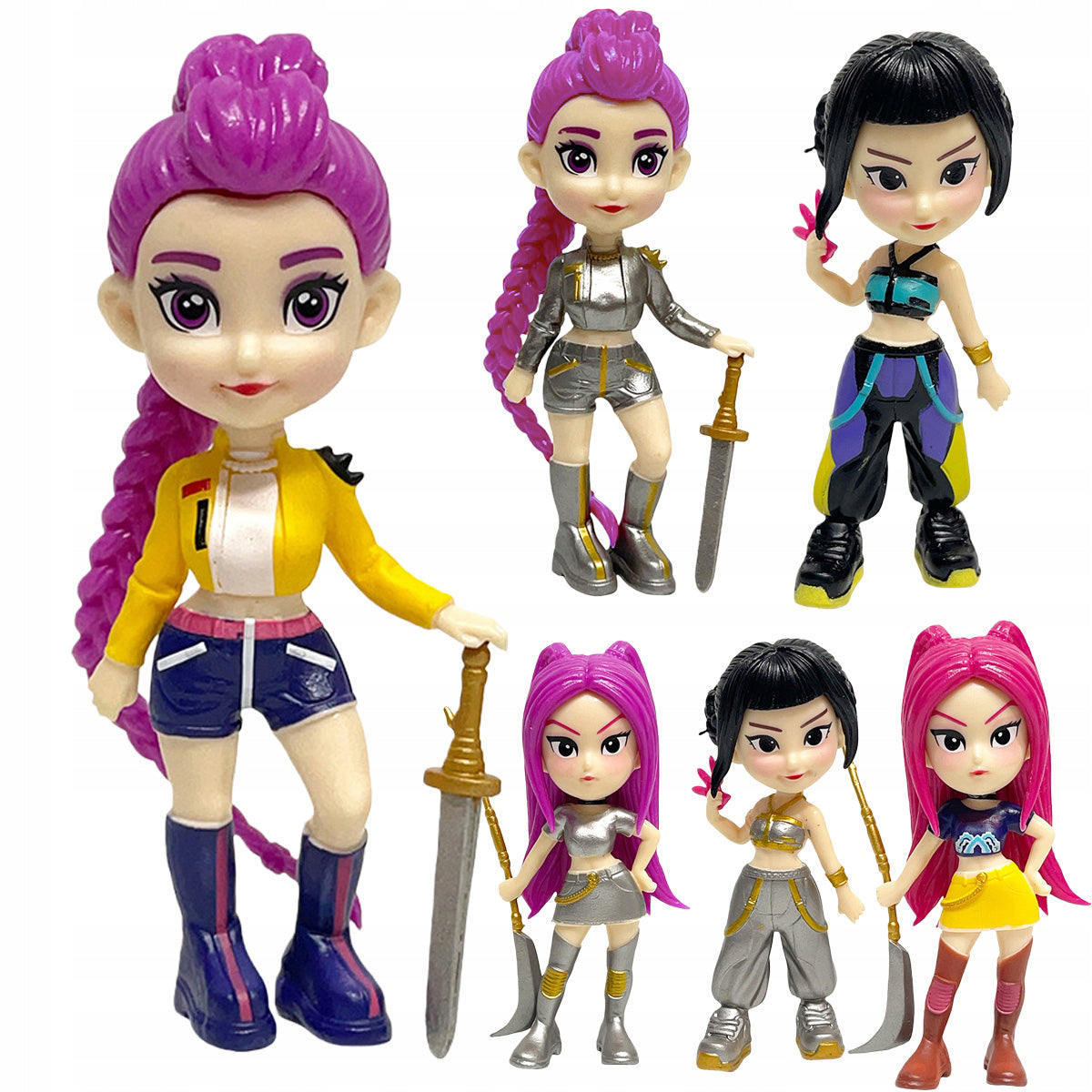 Kpop Demon Hunters Action Figures For kids