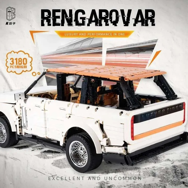 KBOX 10512 Range Rover Sport Building Blocks Set – 3180 PCS (1:8 Scale Model)