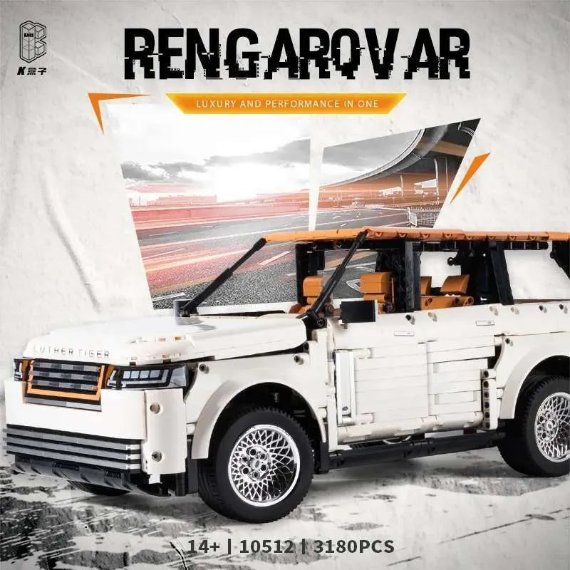KBOX 10512 Range Rover Sport Building Blocks Set – 3180 PCS (1:8 Scale Model)