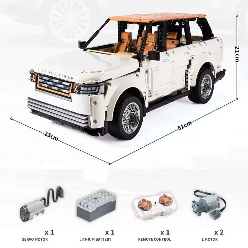 KBOX 10512 Range Rover Sport Building Blocks Set – 3180 PCS (1:8 Scale Model)