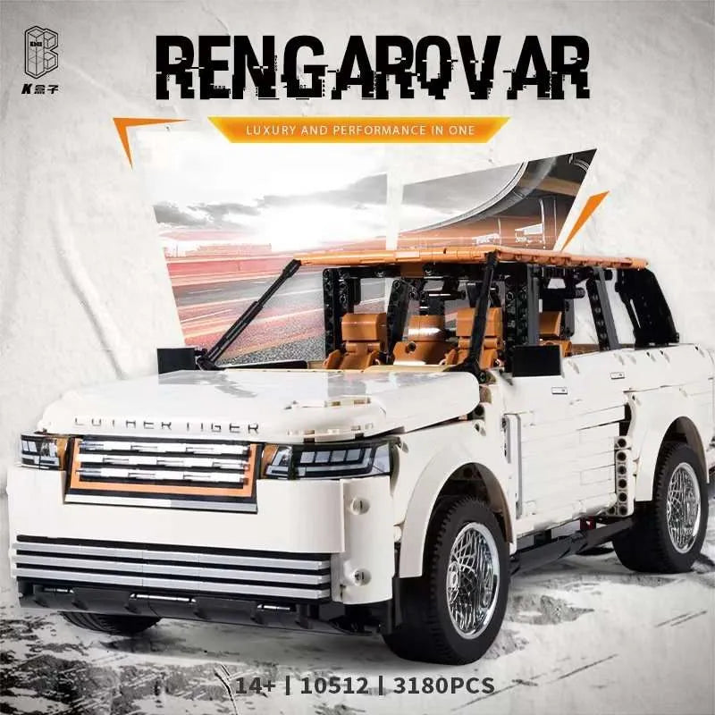 KBOX 10512 Range Rover Sport Building Blocks Set – 3180 PCS (1:8 Scale Model)