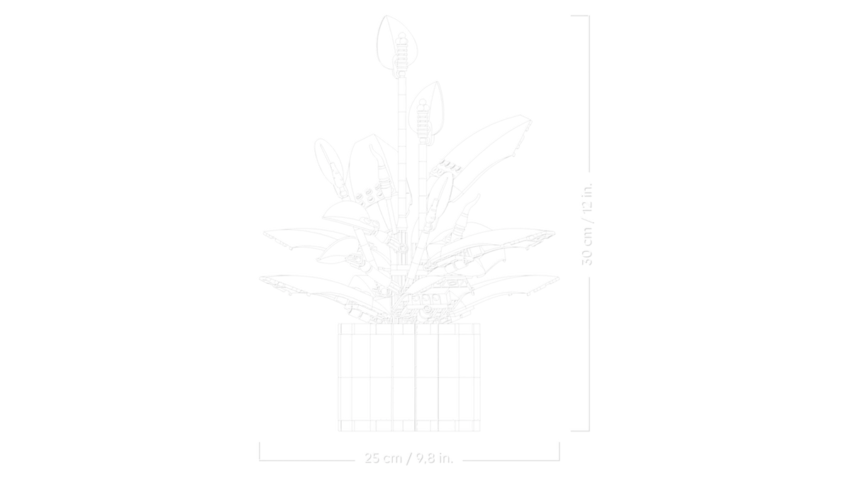LEGO 11504  Botanical Collection Botanicals Peace Lily