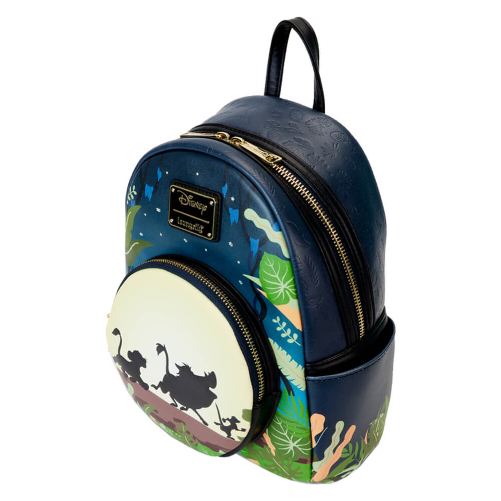 Funko Loungefly Cartoon Animation: Disney Lion King 30th Anniversary Hakuna Matata Silo Mini Backpack