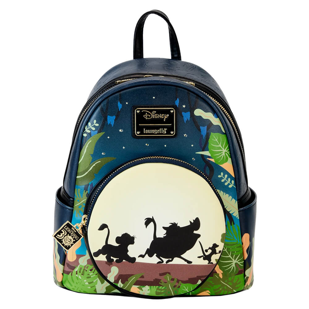 Funko Loungefly Cartoon Animation: Disney Lion King 30th Anniversary Hakuna Matata Silo Mini Backpack